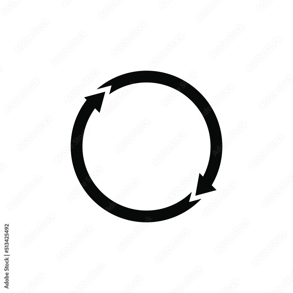 black circle vector arrows. Vector Icons black circle vector arrows. Vector Icons