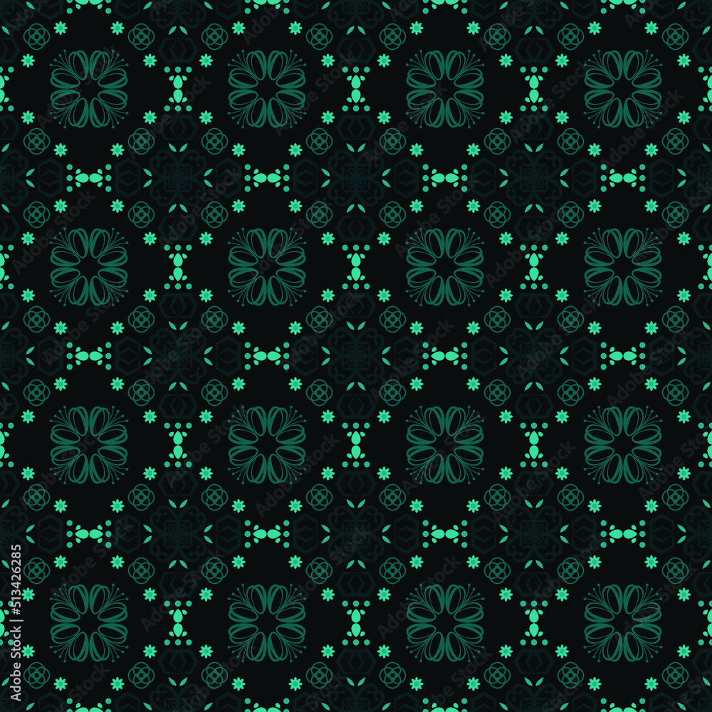 Floral Seamless Pattern Background Garden Nature Damask Aboriginal Art Floral Seamless Pattern Background Garden Nature Damask Aboriginal Art
