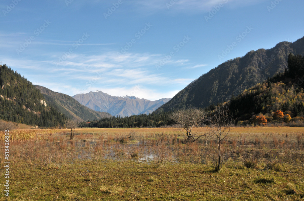 Beauty in nature,Jiuzhaigou valley Scenic,Sichuan,China