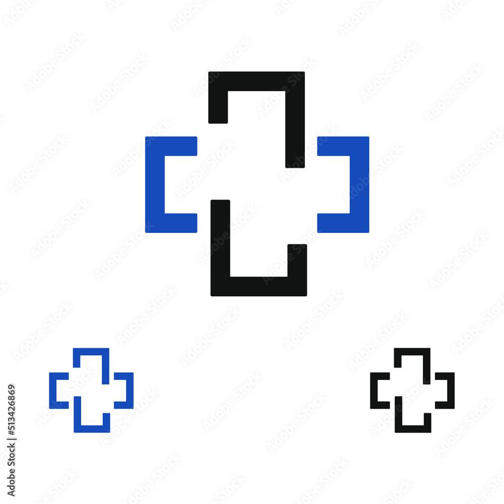 Health Care Vector Logo Template. Medical health-care logo design template Health Care Vector Logo Template. Medical health-care logo design template