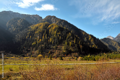 Beauty in nature,Jiuzhaigou valley Scenic,Sichuan,China photo