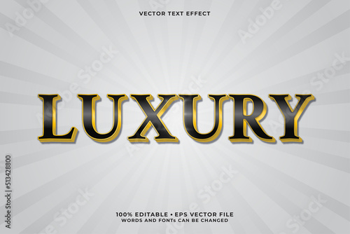 Luxury Text, Editable Text Effect
