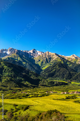 landscape with sky