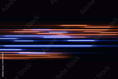 Light speed zoom travel in Deep space background 3d illustration.