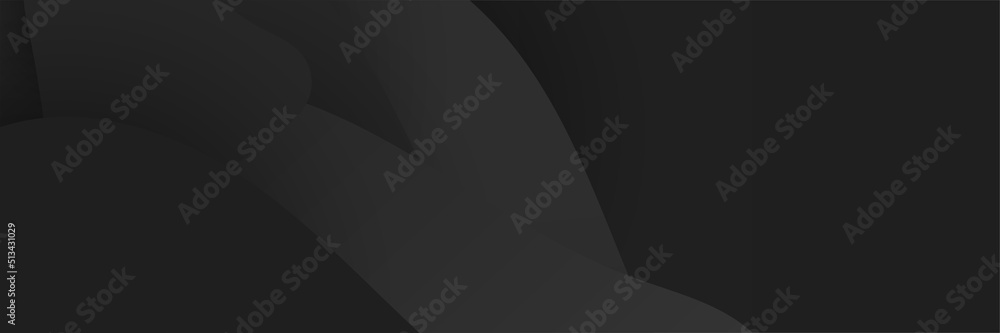 Black abstract banner background. Dark deep black dynamic vector background with diagonal lines. Modern creative premium gradient. 3d cover of business presentation banner with geometric element Black abstract banner background. Dark deep black dynamic vector background with diagonal lines. Modern creative premium gradient. 3d cover of business presentation banner with geometric element