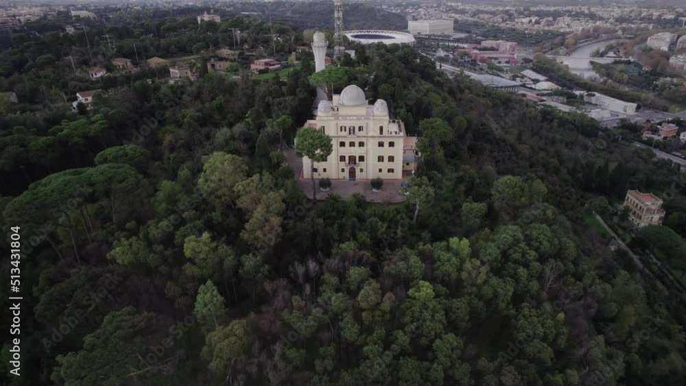 Stunning Rome Observatory, Italy, Europe with views of Rome and Stadio Olimpico Stunning Rome Observatory, Italy, Europe with views of Rome and Stadio Olimpico