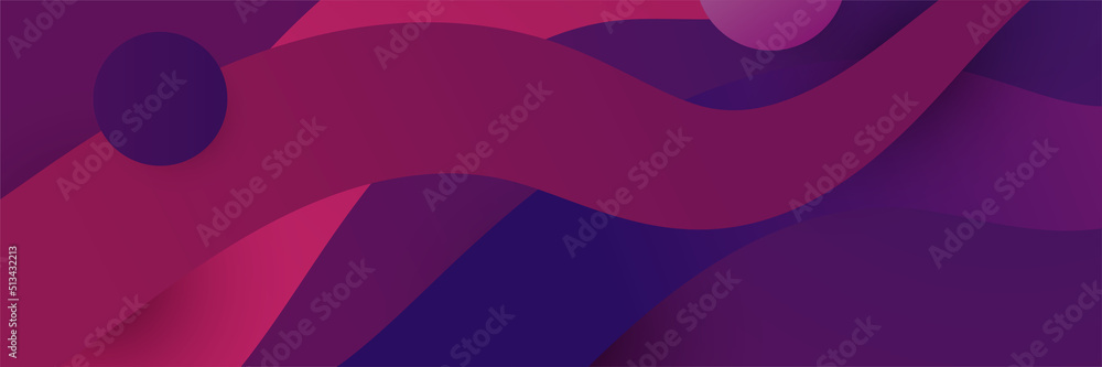Abstract blue purple banner background with geometric panel element shapes. Abstract composition vector illustration Abstract blue purple banner background with geometric panel element shapes. Abstract composition vector illustration