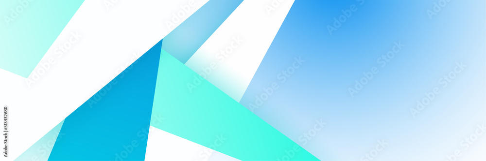 Abstract light blue banner background. Vector abstract graphic design banner pattern presentation background web template.