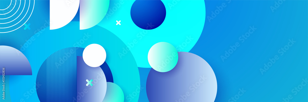 Abstract light blue banner background. Vector abstract graphic design banner pattern presentation background web template. Abstract light blue banner background. Vector abstract graphic design banner pattern presentation background web template.