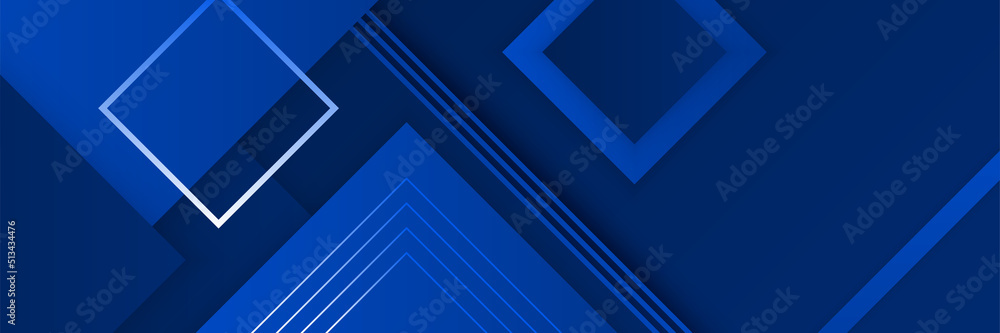 Modern dark blue banner background Modern dark blue banner background