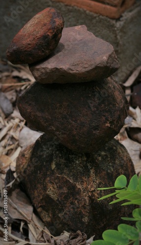 layered stone