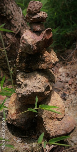 layered stone