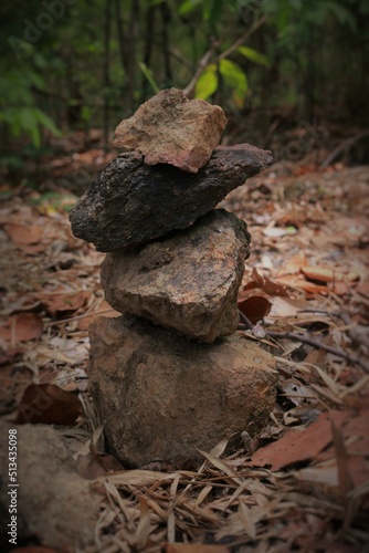 layered stone