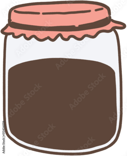 jar kitchenware illustration icon