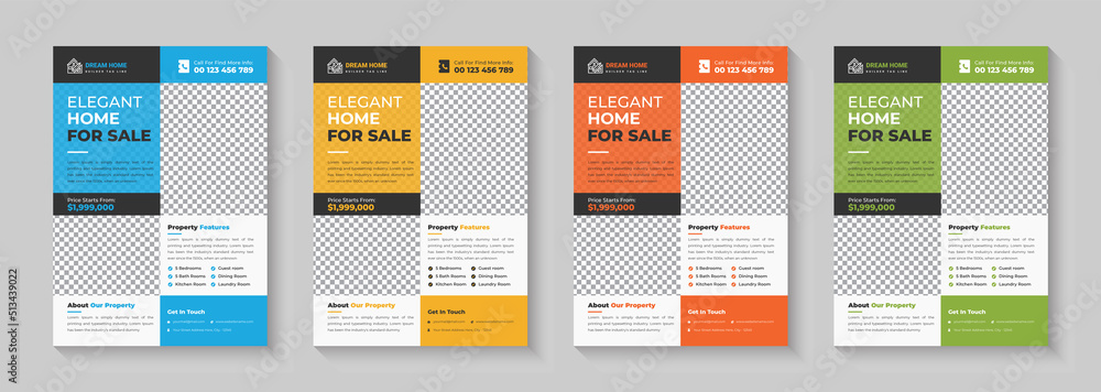 Modern Home Sale Real Estate Flyer, Real Estate Flyer Design, Real Estate Dream Home Construction Business Flyer, Creative and clean real estate flyer Modern Home Sale Real Estate Flyer, Real Estate Flyer Design, Real Estate Dream Home Construction Business Flyer, Creative and clean real estate flyer