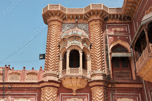 Faiz Mahal palace in Khairpur, Sindh, Pakistan photo