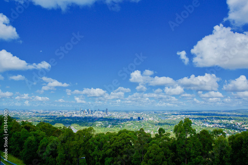 マウントクーサから望む、ブリスベンの絶景
