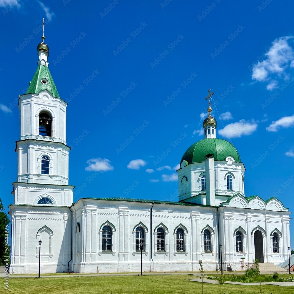 Obraz premium Church of the Nativity of Christ in the Moscow region, Russia