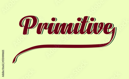 Primitive men t-shirt design