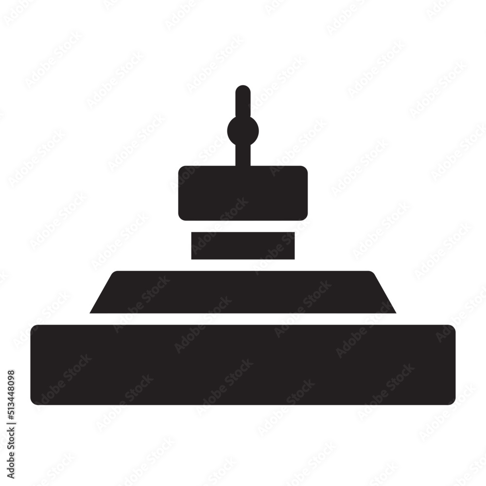 Irrigation glyph icon Irrigation glyph icon