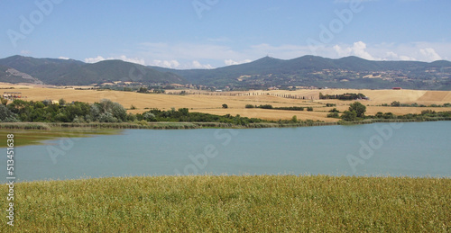 lake in the mountains photo