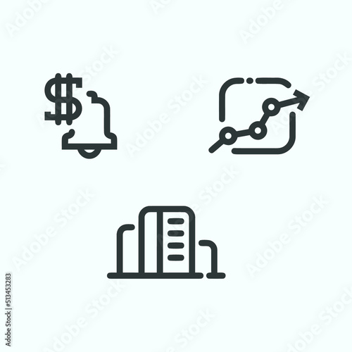 Growth Business Line icon for website