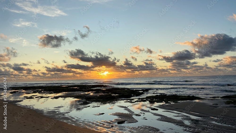 Sunrise  on the beach