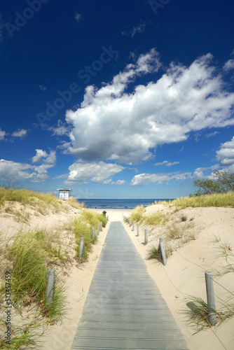 Fototapeta Naklejka Na Ścianę i Meble -  der Weg zum Meer