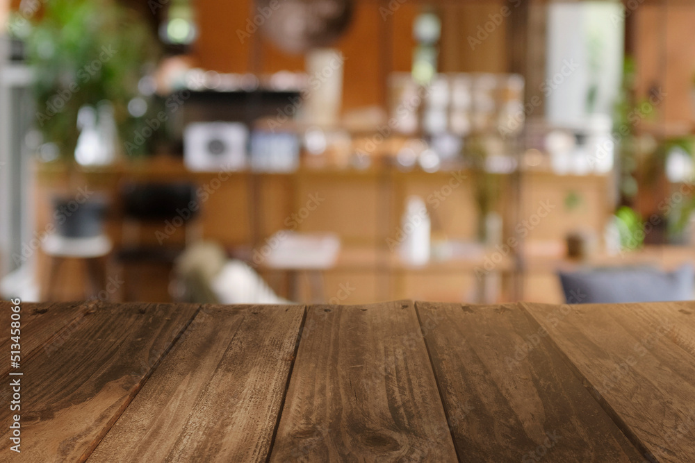 Top wood tableBlur minimal cafe shop midcentury style background. cafe in store Blur Background or design key visual layout Top wood tableBlur minimal cafe shop midcentury style background. cafe in store Blur Background or design key visual layout