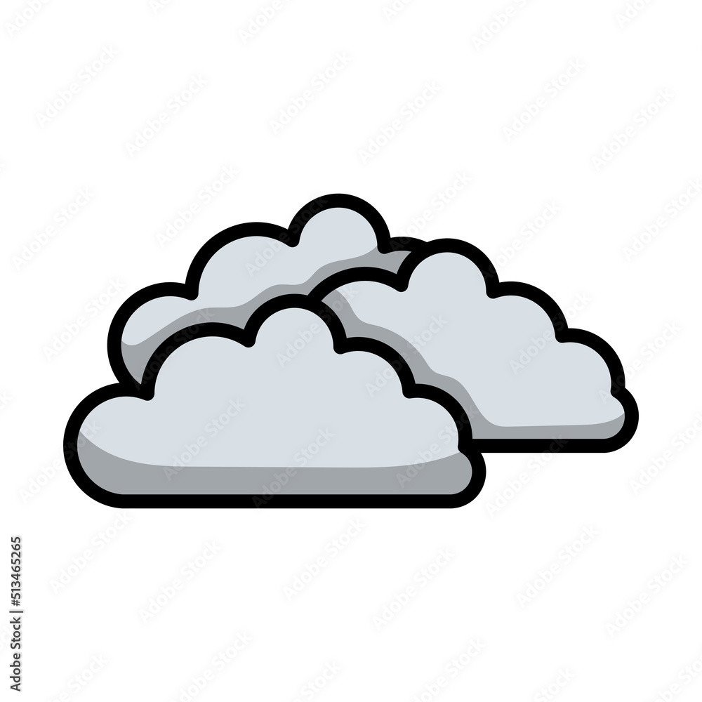 Cloudy Icon Cloudy Icon