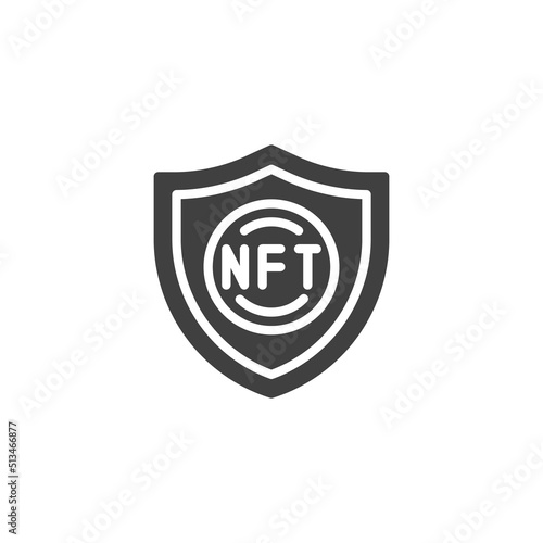 Secure token vector icon
