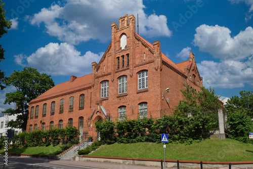 Budynek starego gimnazjum w Barczewie