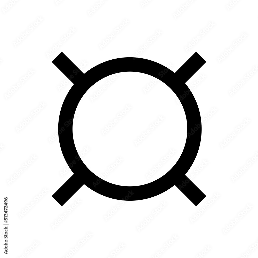 Currency round sign isolated on white background. Vector Currency round sign isolated on white background. Vector