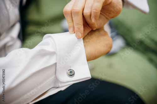 Groom and his shirt