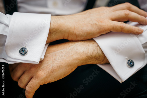 Groom and his shirt