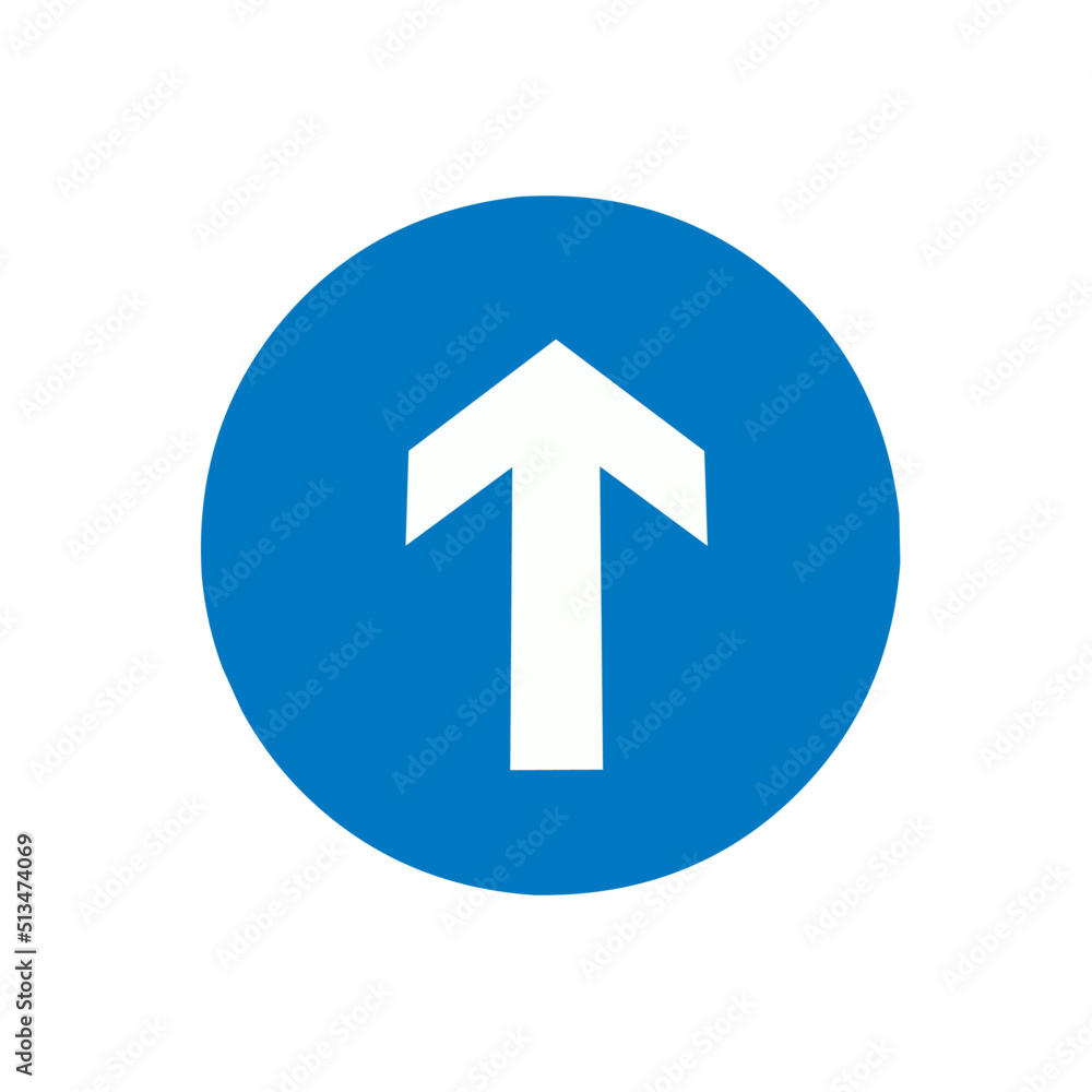 up or forward arrow icon with simple design up or forward arrow icon with simple design