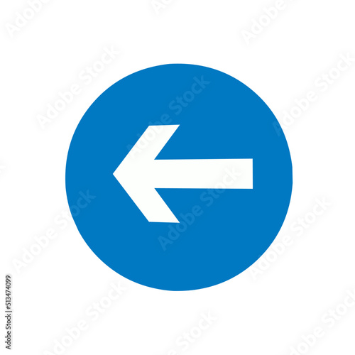 Free Download arrow left or back icon with trendy design - GFXLoad