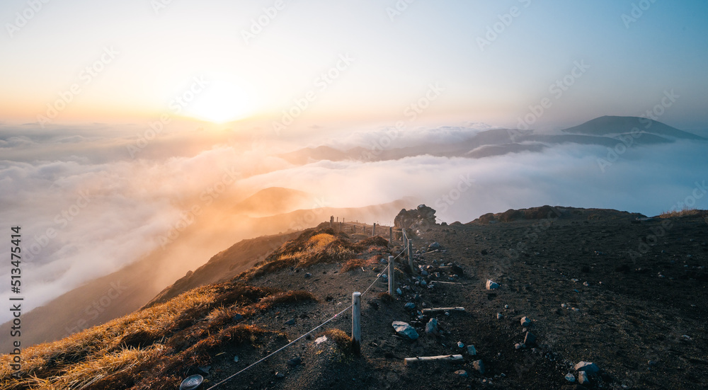 Naklejka premium Above the sky
