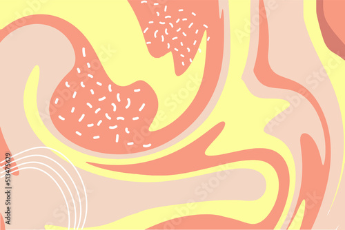 Trendy abstract decorative background. Texture design, bright poster