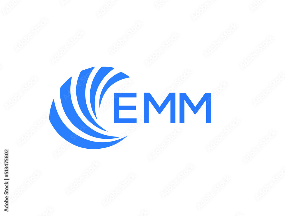 EMM Flat accounting logo design on white background. EMM creative initials Growth graph letter logo concept. EMM business finance logo design.
EMM Flat accounting logo design on white background. EMM creative initials Growth graph letter logo concept. EMM business finance logo design.