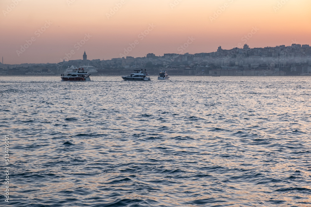 City Istanbul on the Bosphorus in Turkey City Istanbul on the Bosphorus in Turkey