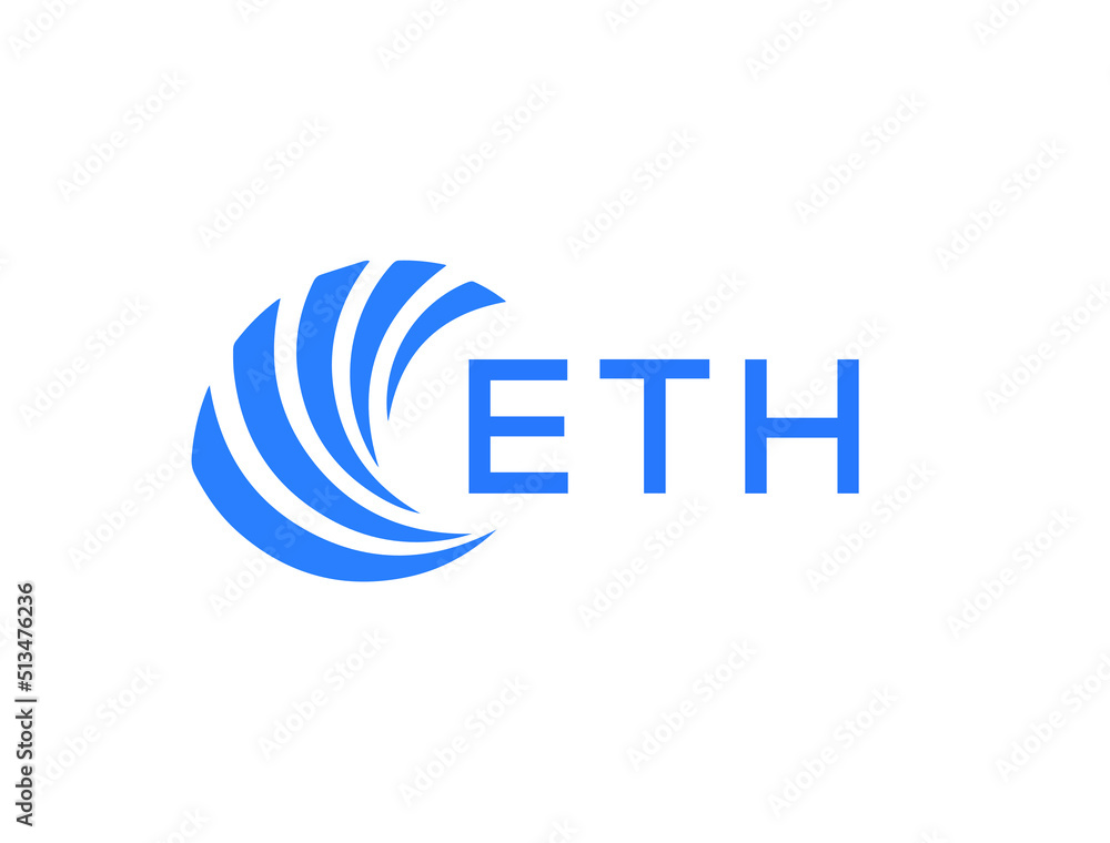 ETH Flat accounting logo design on white background. ETH creative initials Growth graph letter logo concept. ETH business finance logo design.
ETH Flat accounting logo design on white background. ETH creative initials Growth graph letter logo concept. ETH business finance logo design.