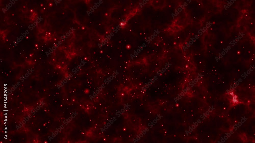 abstract red stars sky galaxy animated video backgroungds
