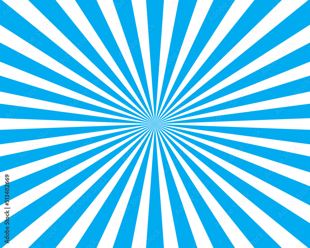 Obraz premium Sun rays, abstract background. Sunburst, summer banner. Vector illustration.