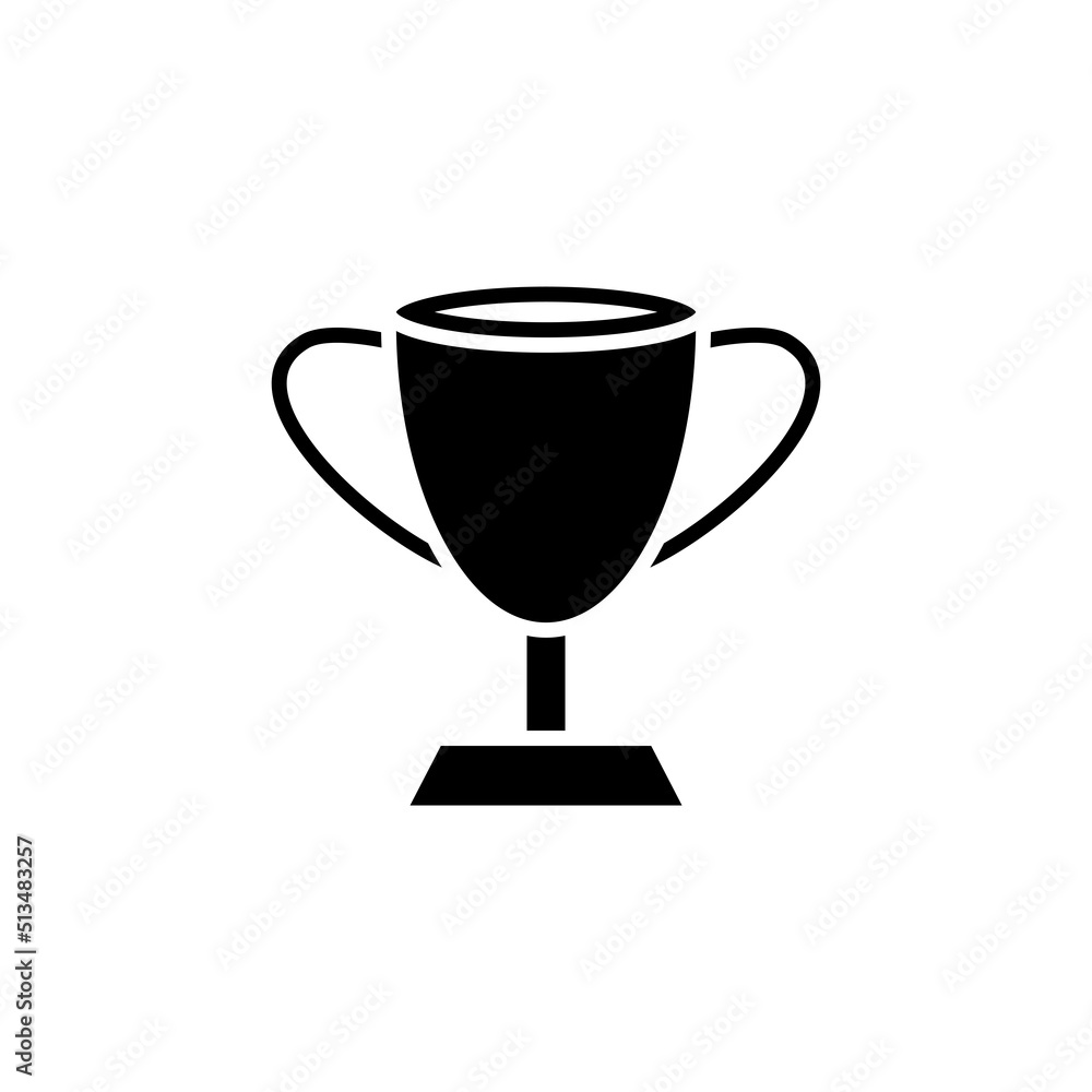 trophy icon flat style trendy stylist simple trophy icon flat style trendy stylist simple