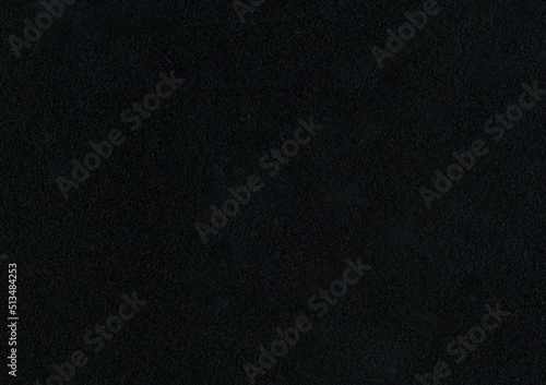 Ultra HD large image of a smooth uncoated black texture background scan with fine grain fiber pattern and dust particles for paper materials mockups with copy space for text presentation wallpaper