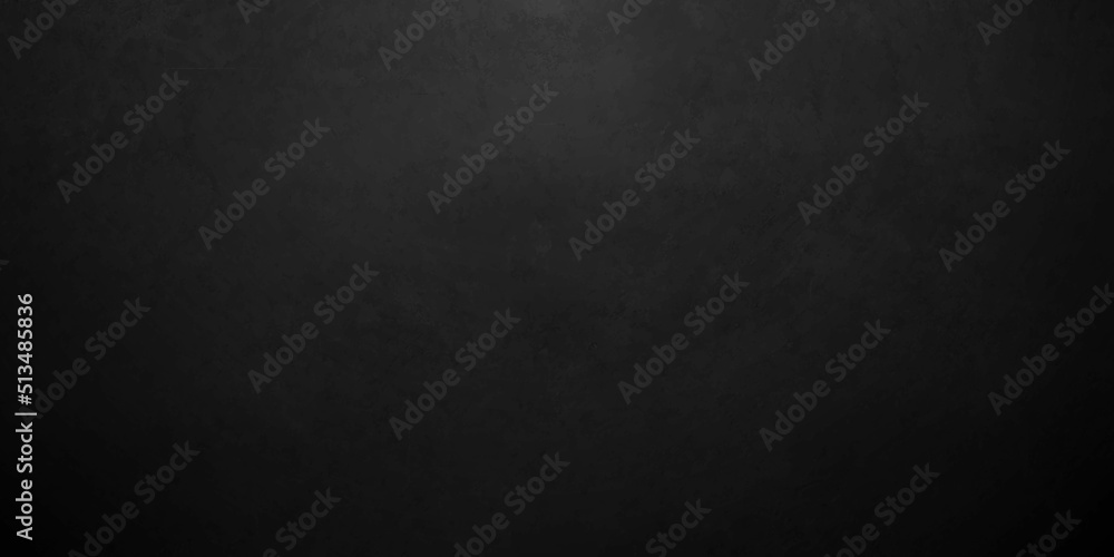 Dark black grunge textured concrete backdrop background. Panorama dark grey black slate background or texture. Vector black concrete texture. Stone wall background. Dark black grunge textured concrete backdrop background. Panorama dark grey black slate background or texture. Vector black concrete texture. Stone wall background.
