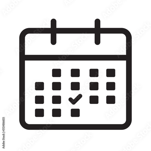 Calendar icon with specific date