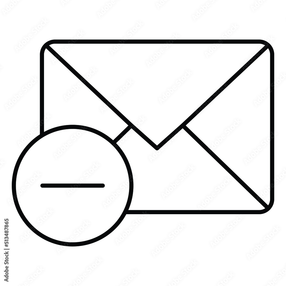 envelope Remove Vector icon which is suitable for commercial work and easily modify or edit it
envelope Remove Vector icon which is suitable for commercial work and easily modify or edit it