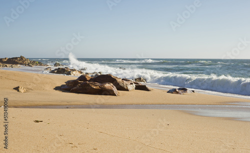 The city beach in Porto
